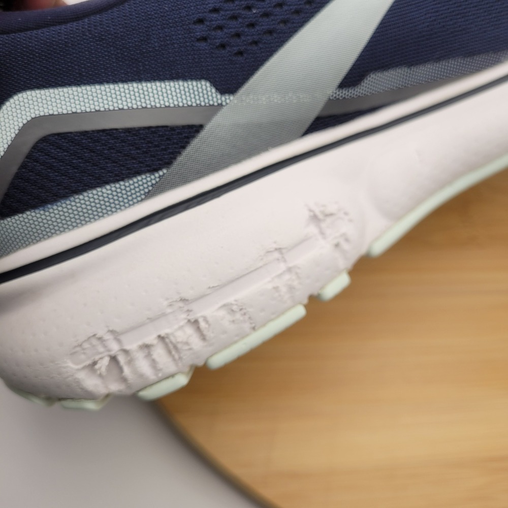Brooks Ghost 15 Navy Blue Running Shoes Womens 10.5 Extra Wide 2E 1203802E450 - Picture 10 of 10